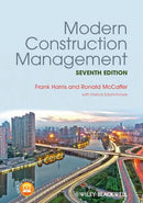 Modern Construction Management, 7th Edition