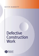 Defective Construction Work: and the Project Team 1st Edition