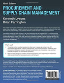 Procurement & Supply Chain Management, 9th