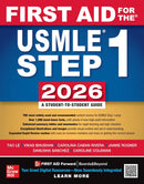 First Aid for the USMLE Step 1 2026 36th Edition
