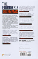 The Founder's Dilemmas: Anticipating and Avoiding the Pitfalls That Can Sink a Startup (The Kauffman Foundation Series on Innovation and Entrepreneurship)