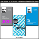 Stay Ahead in 2024 with HBR's Must-Read Collections! 3 books