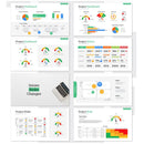 300+ Project Status PowerPoint Presentation Template Editable