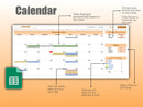 Project Management Template with Calendar, Kanban Board and Timeline Gantt Chart in Google Sheets | Team To-Do Task Tracker Spreadsheet