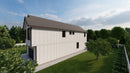 23' x 52' Farmhouse w/ 4 Bedroom, 2.5 Bath Architectural Plans - Custom 1,841 SF Modern Home Blueprint - PDF/AutoCAD - Bookread