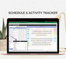 Boost Your Productivity: Daily Schedule Planner & Kanban Board Excel Template