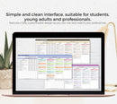 Boost Your Productivity: Daily Schedule Planner & Kanban Board Excel Template