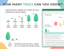 Grow Your Productivity: To-Do List Template with Tree Planting Concept